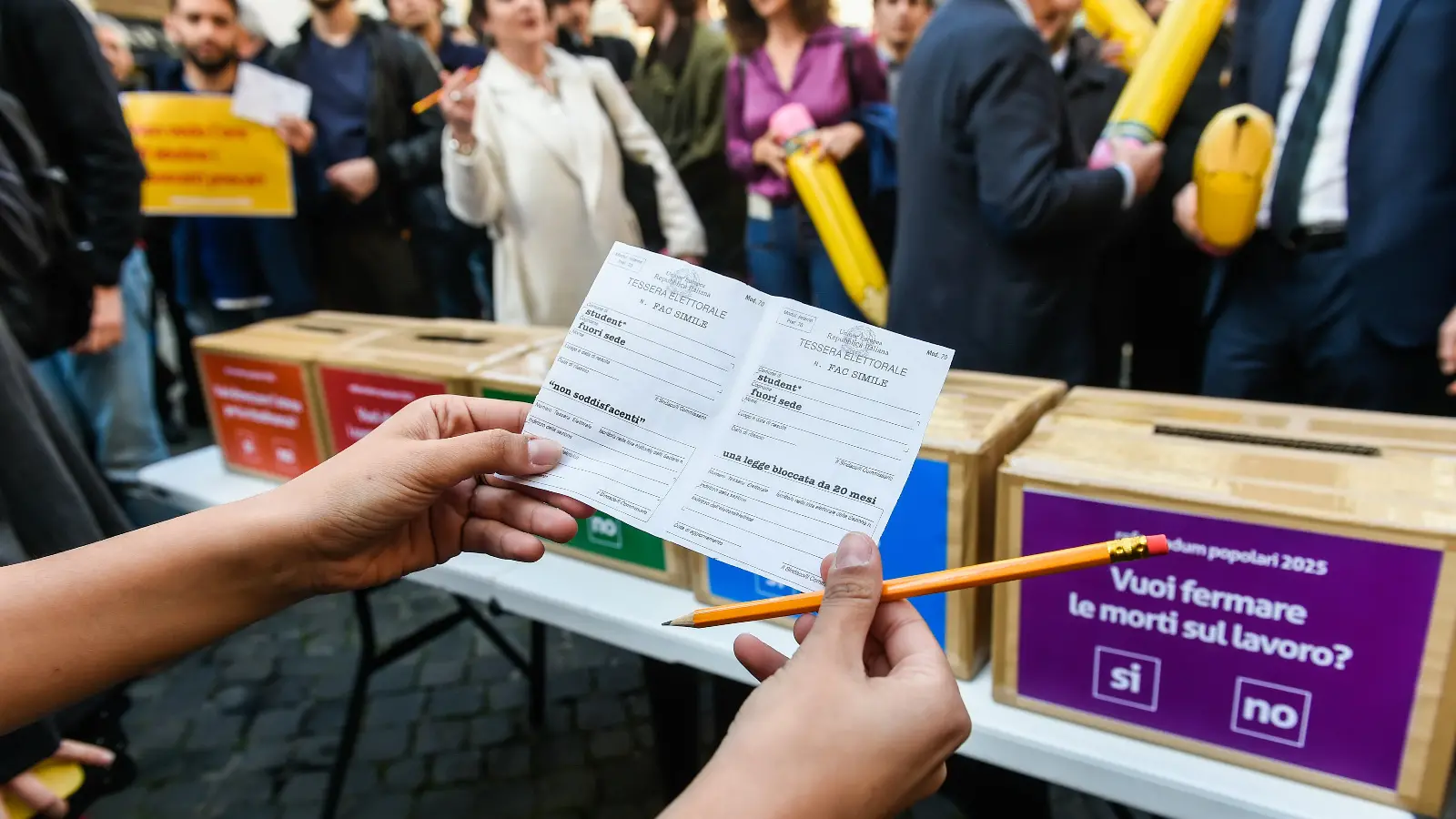 Diritto di voto elettori fuori sede in occasione delle consultazioni referendarie 8 e 9 giugno 2025, Scarica la domanda editabile di ammissione al voto