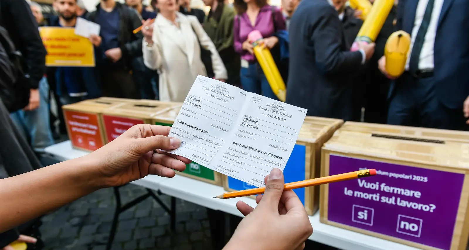Diritto di voto elettori fuori sede in occasione delle consultazioni referendarie 8 e 9 giugno 2025, Scarica la domanda editabile di ammissione al voto